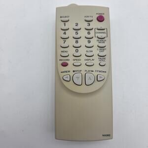 Emerson NA362 VCR Remote Control for DCV603 DCV603A EWV403 EWV603A - Tested